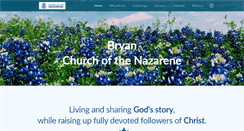 Desktop Screenshot of bryannazarene.com
