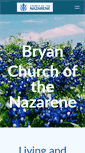 Mobile Screenshot of bryannazarene.com