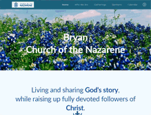 Tablet Screenshot of bryannazarene.com